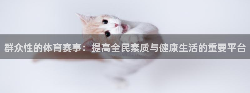 沐鸣平台登录入口：群众性的体育赛事：提高全民素质与健康生活的重要平台